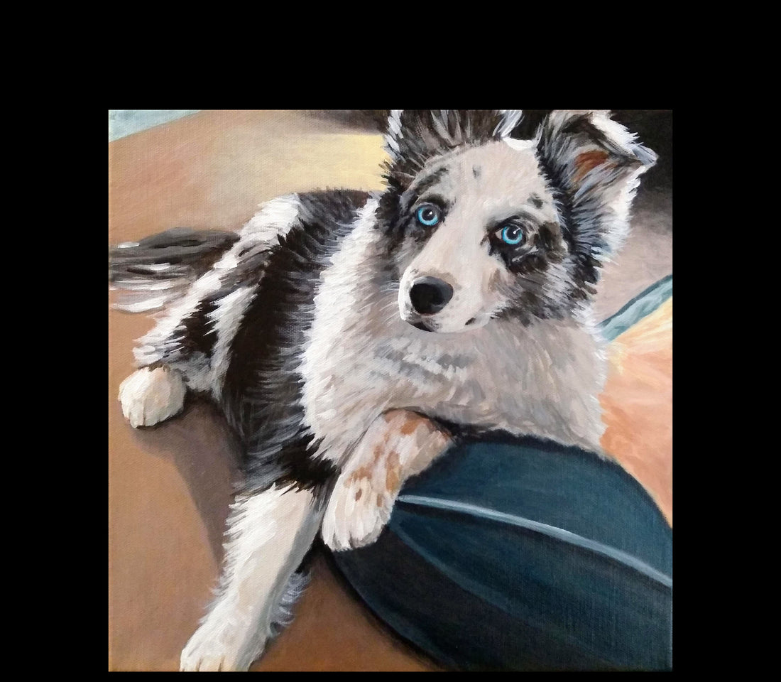 Puppy portrait of Libby