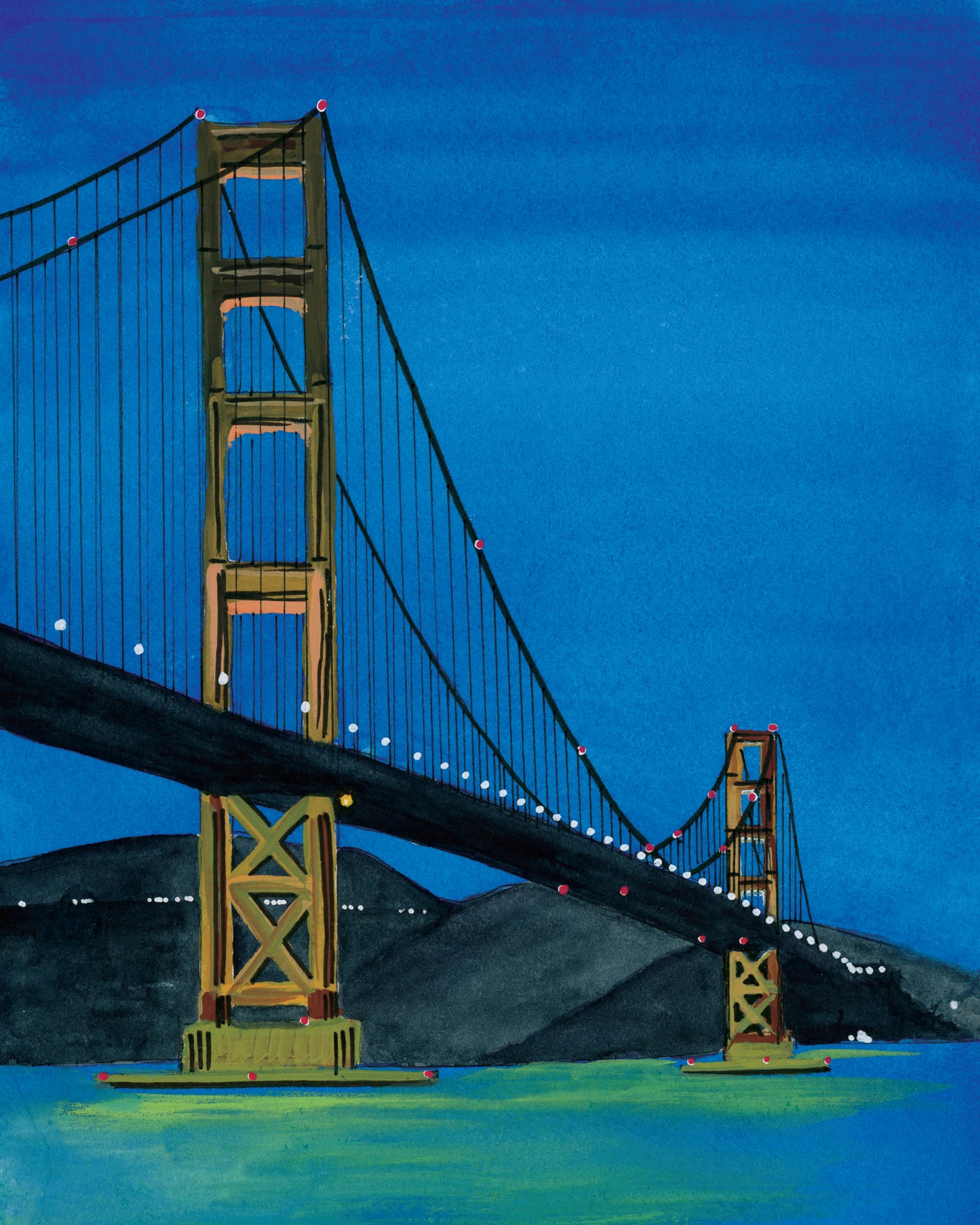 "Golden Gate" Framed Print