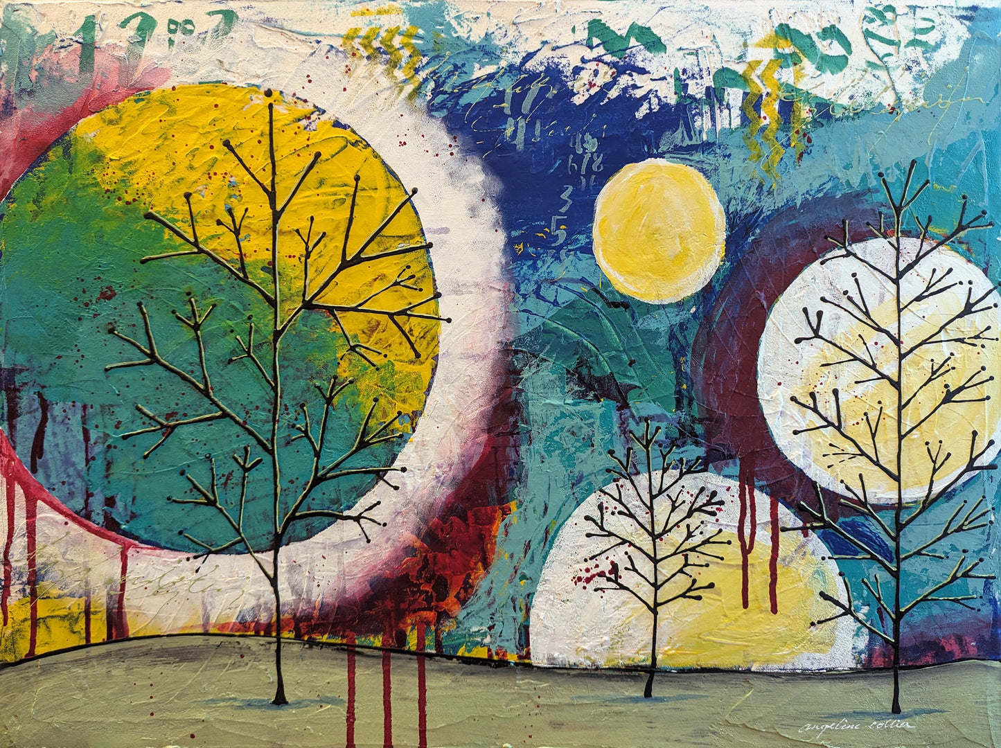 "Solstice" 24" x 18"