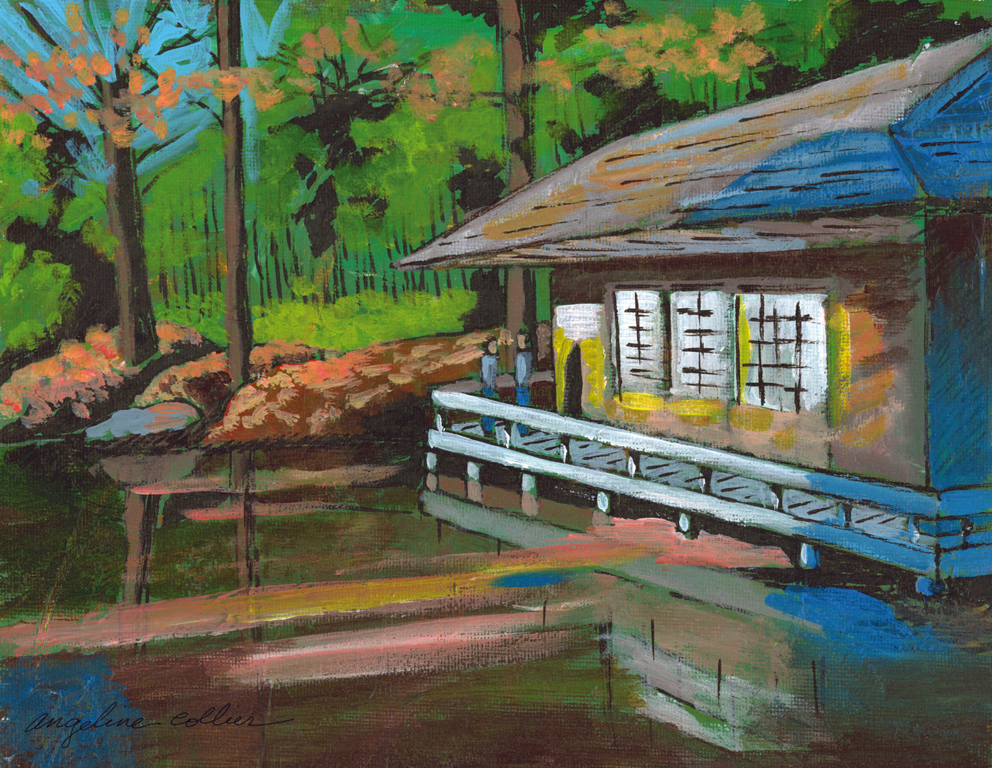 Botanic Garden House Notecard