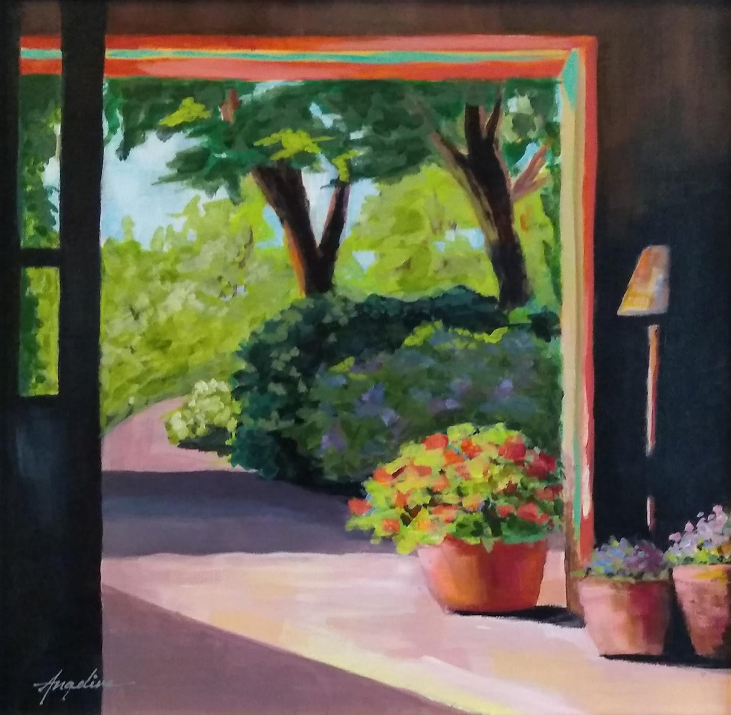 "Summer Breezeway" 12" x 12"