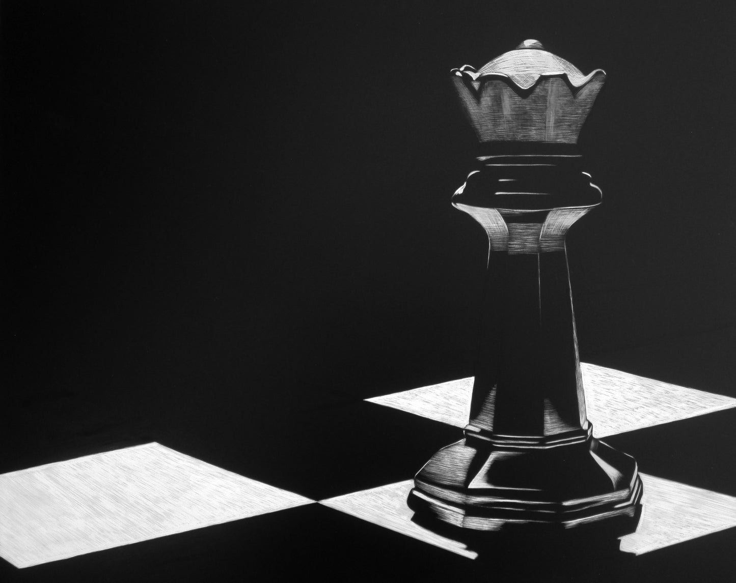 "Checkmate" 20" x 16"