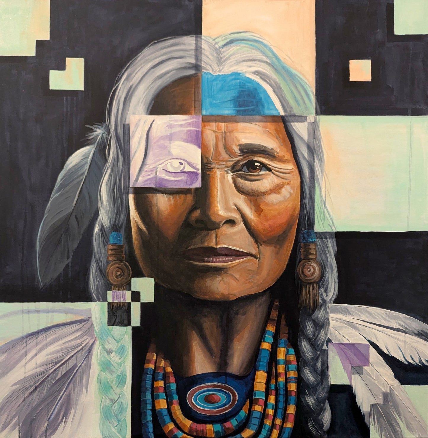 Mosaic of a Matriarch I