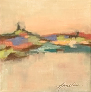 Spring Morning 8" x 8"