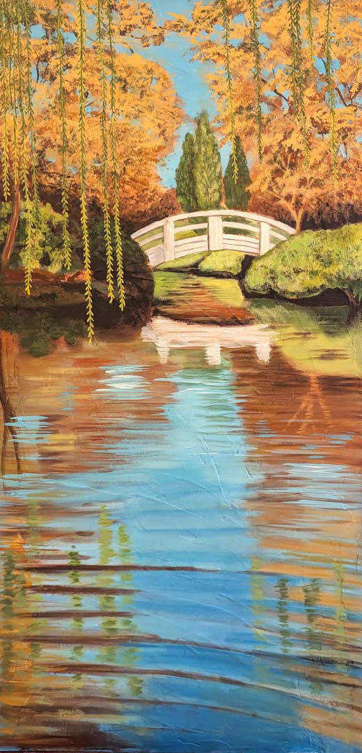 "Fall Botanic Garden" 15" x 30"