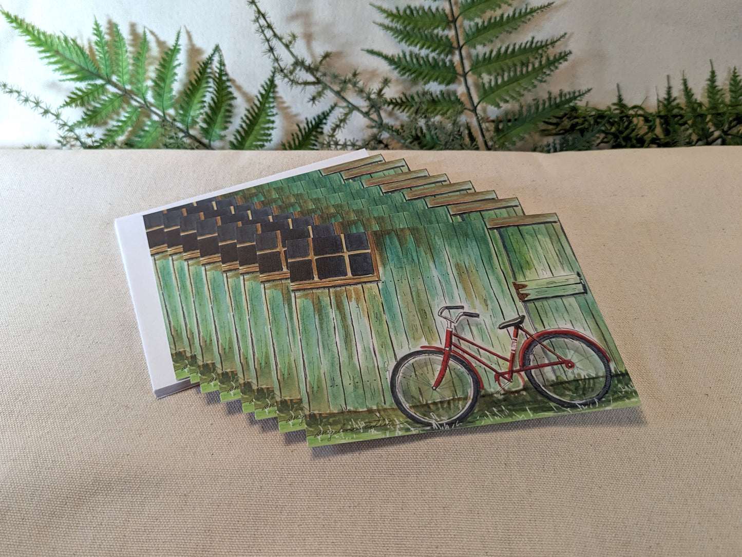 Bicycle Barn Notecard