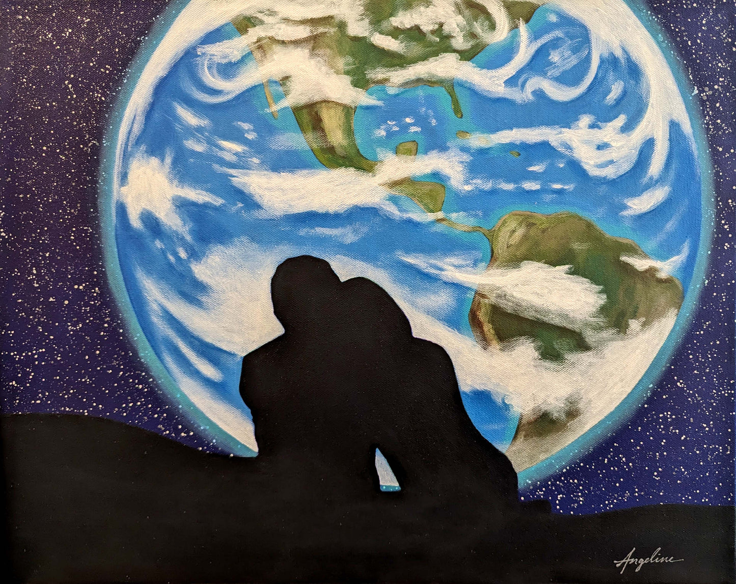By the Light of the Moon - Small Edition - 20" x 16"