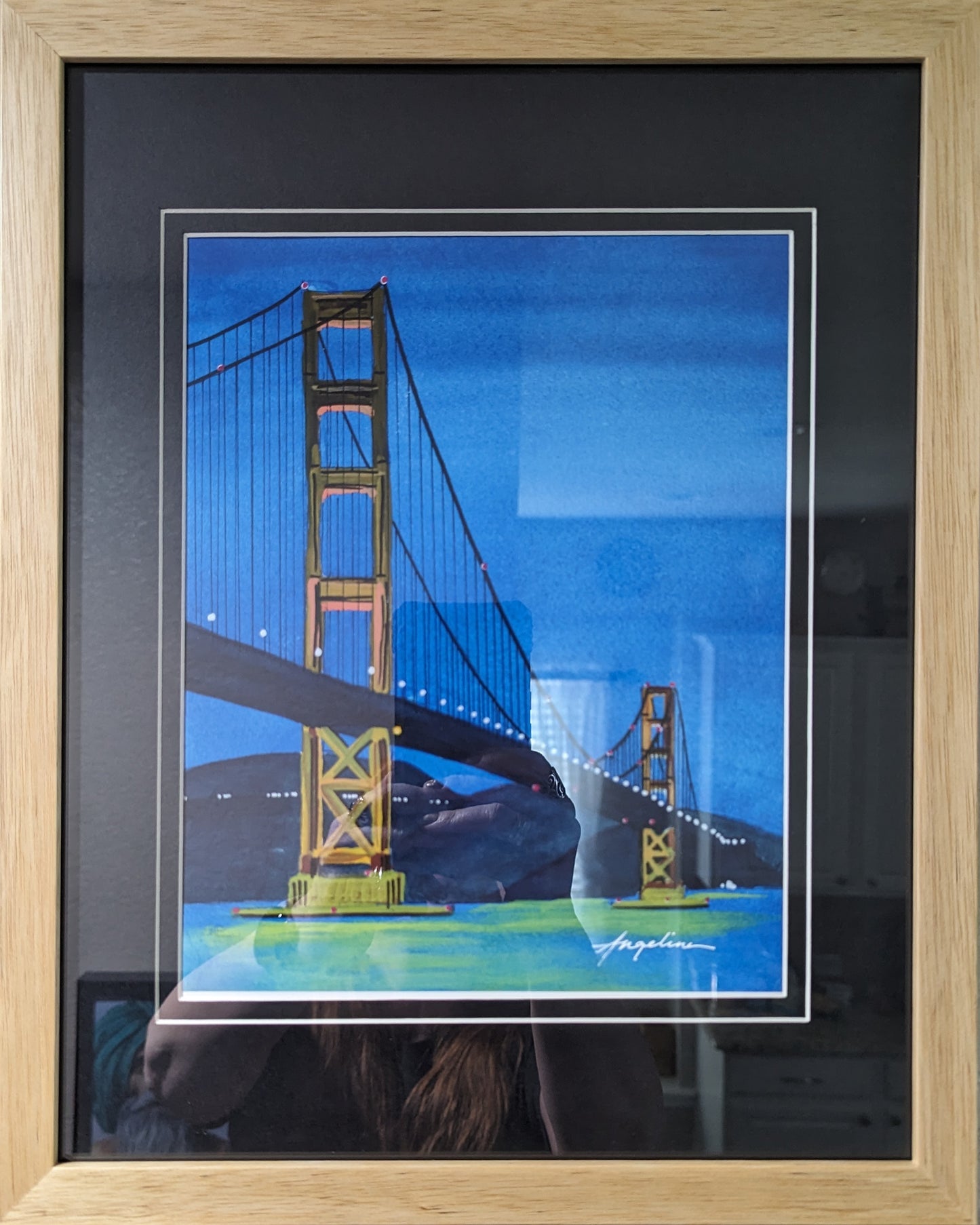 "Golden Gate" Framed Print