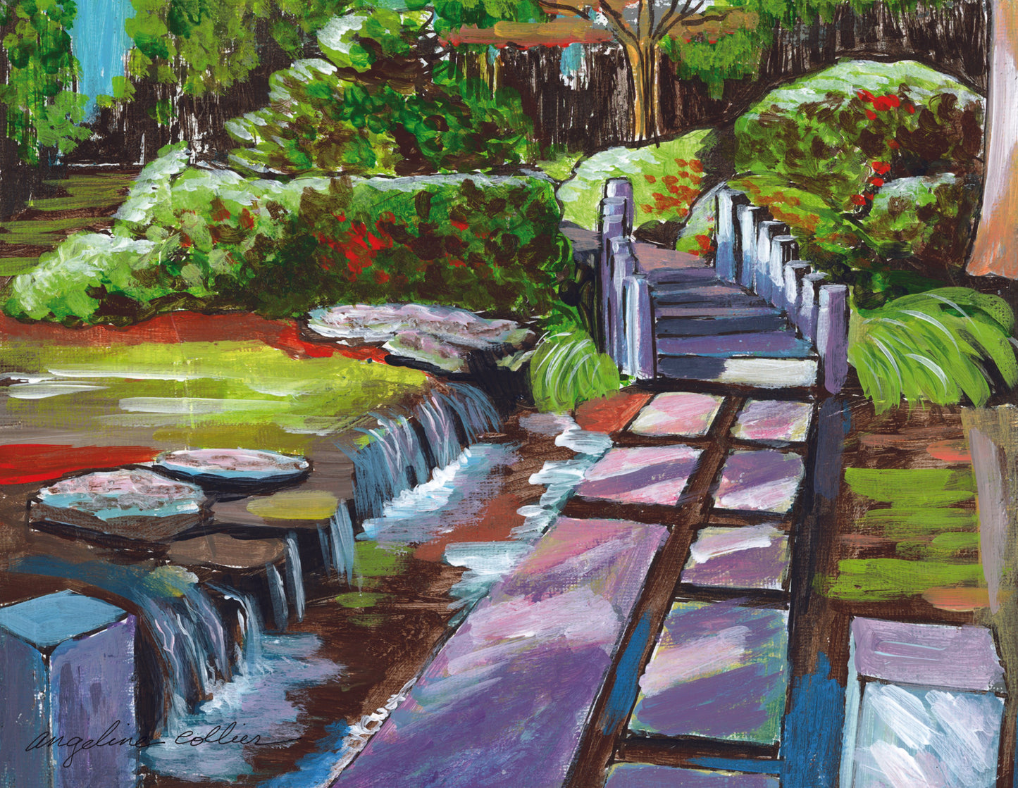 Botanic Garden Path Notecard