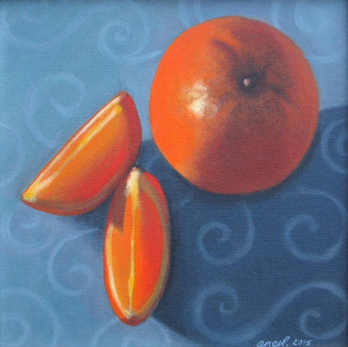 Still Life Oranges - SOLD